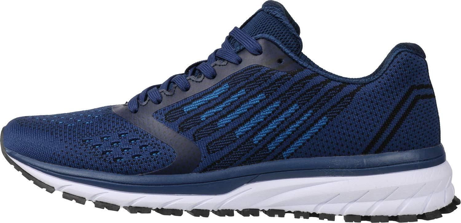 imageJoomra Whitin Mens Supportive Running Shoes Cushioned Athletic SneakersBlue