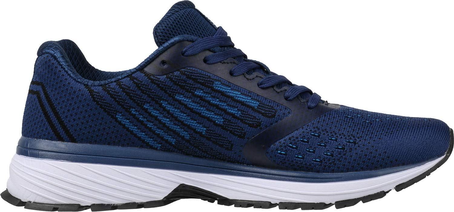 imageJoomra Whitin Mens Supportive Running Shoes Cushioned Athletic SneakersBlue