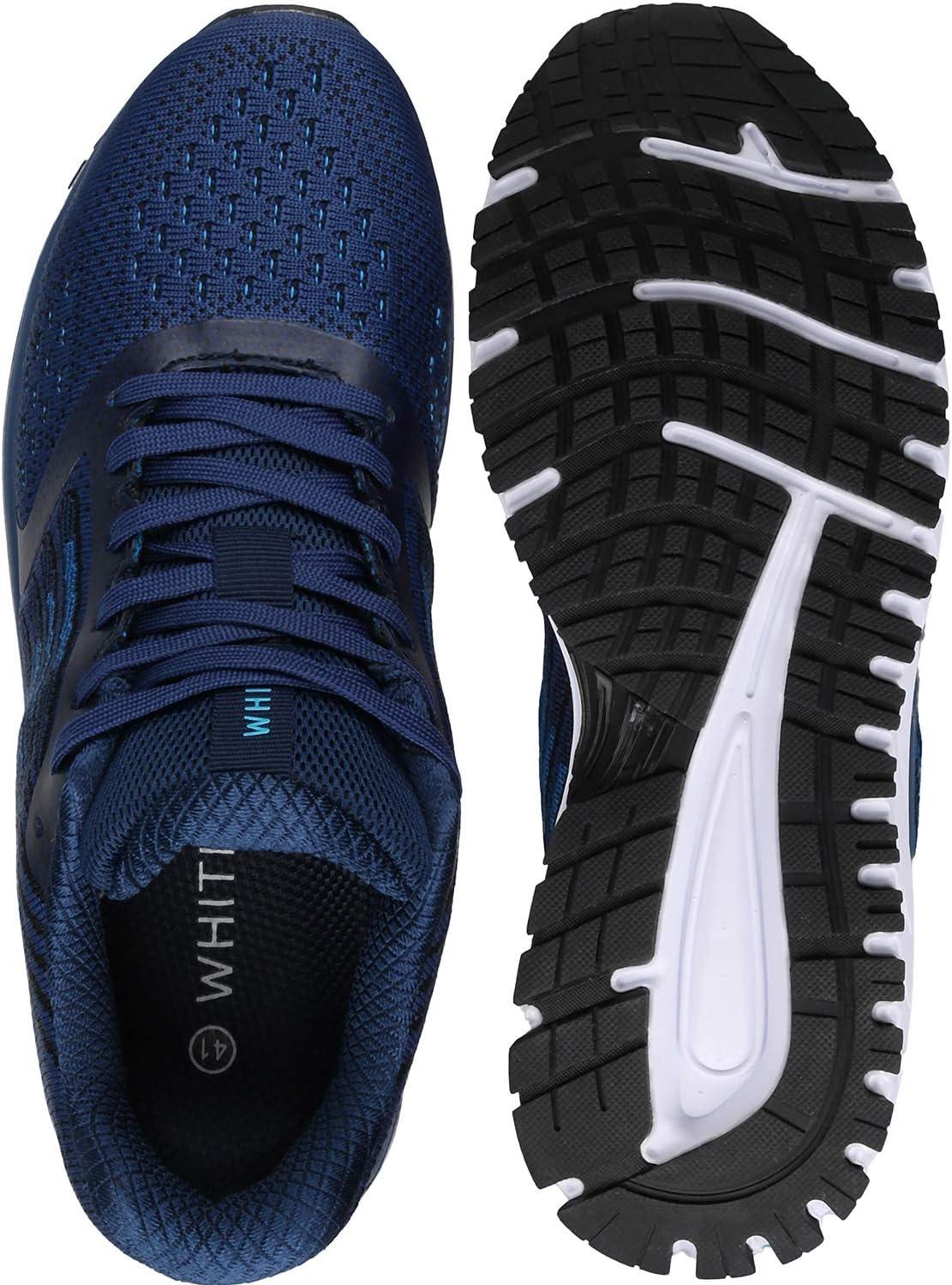 imageJoomra Whitin Mens Supportive Running Shoes Cushioned Athletic SneakersBlue