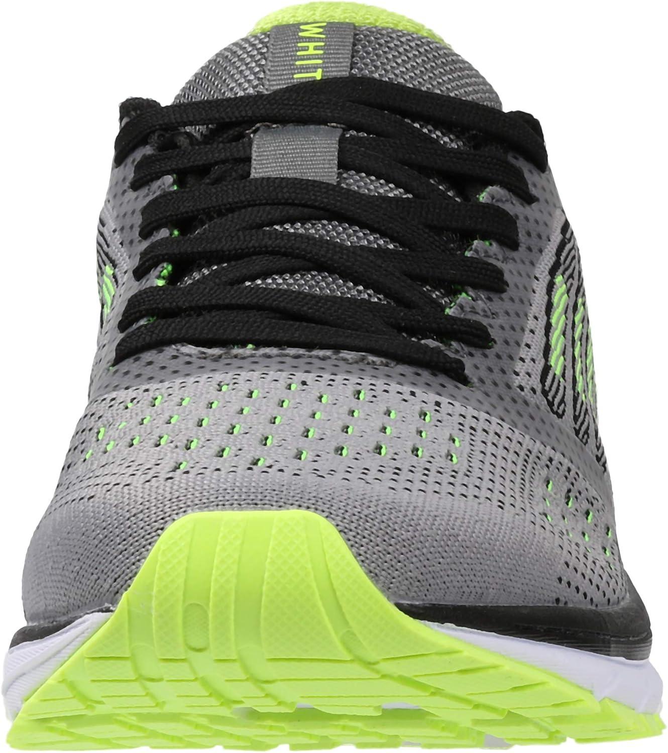 imageJoomra Whitin Mens Supportive Running Shoes Cushioned Athletic SneakersGrey Green