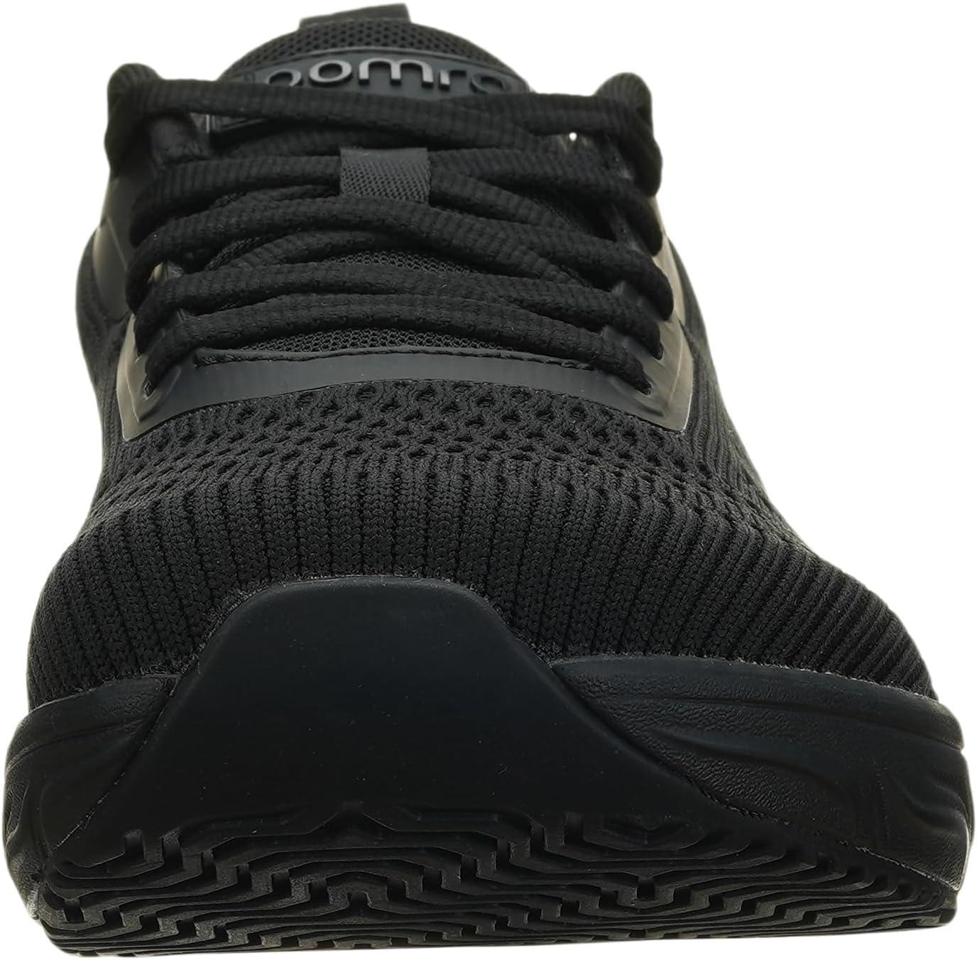 imageJoomra Womens Walking Tennis Shoes Athletic Running Sneakers Spacious Toe Box ampamp Rubber OutsoleL100 All Black