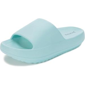 Joomra Arch Support Slides for Women and Men Recovery Thick Sole Sandals Plantar Fasciitis Slippers | Pain Relief(Light Blue With Arch Support)