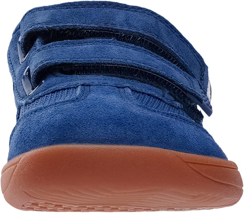 image:imageJoomra ToddlerLittle Kid Wide Barefoot Shoes Splay Naturally Minimalist Sneakers for Boys Girls Durable Adjustable StrapW8k13 Blue