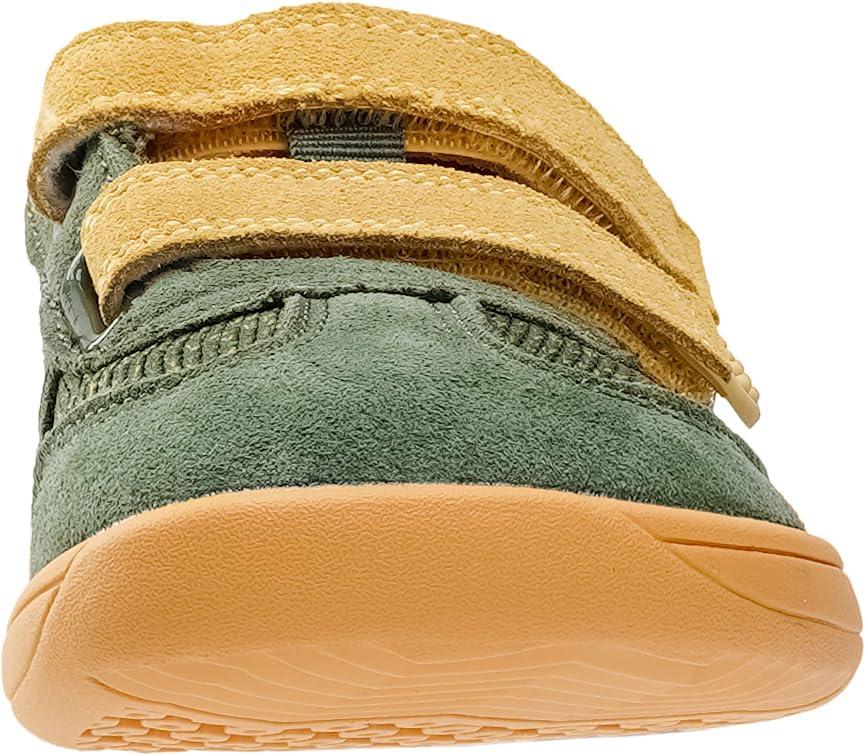 image:imageJoomra ToddlerLittle Kid Wide Barefoot Shoes Splay Naturally Minimalist Sneakers for Boys Girls Durable Adjustable StrapW8k13 Green Yellow