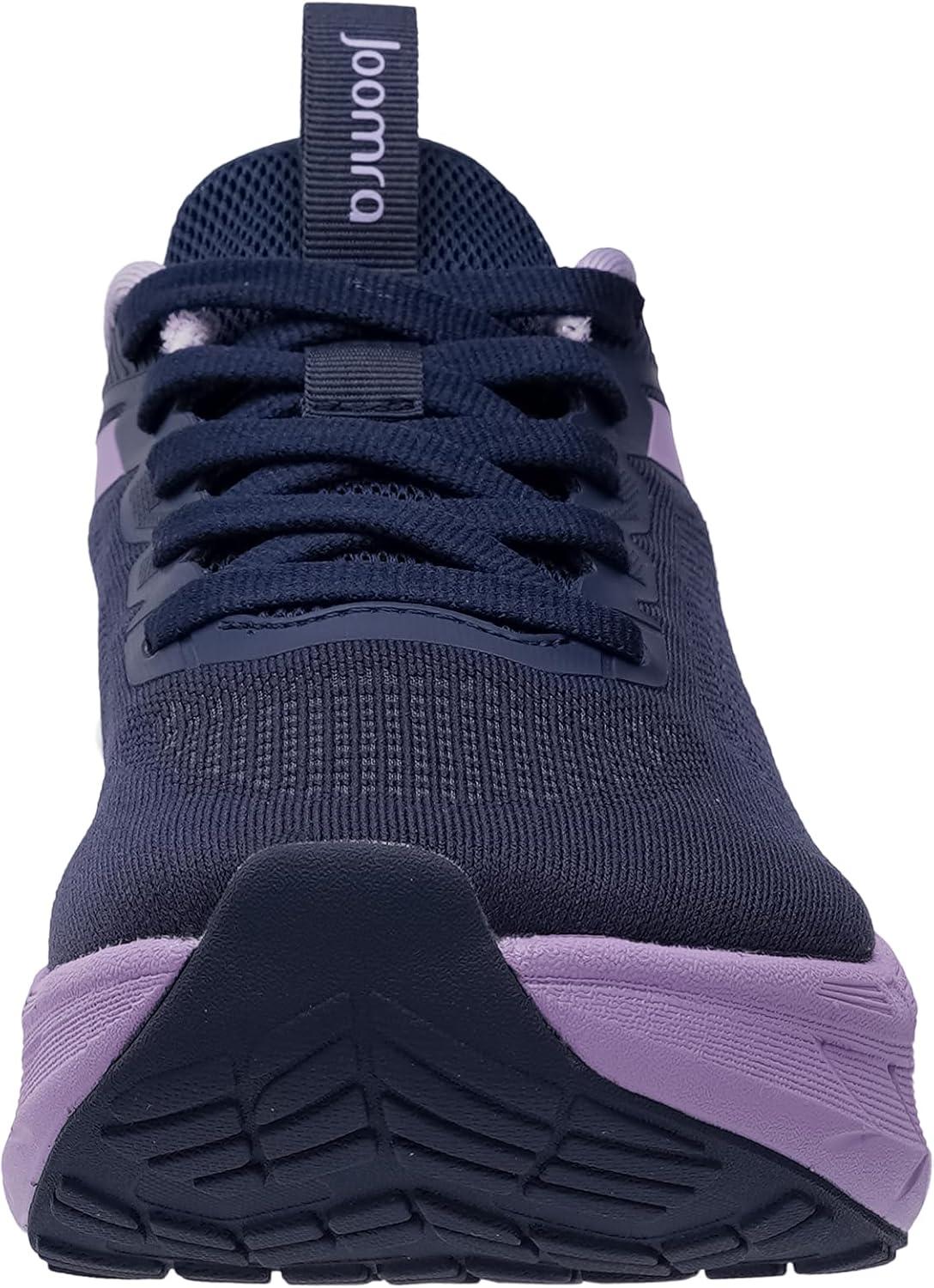 image:imageJoomra Womens Wide Toe Box Walking Shoes Thick Cushioned Sole Running Sneakers 177 in Stack HeightBlue Purple