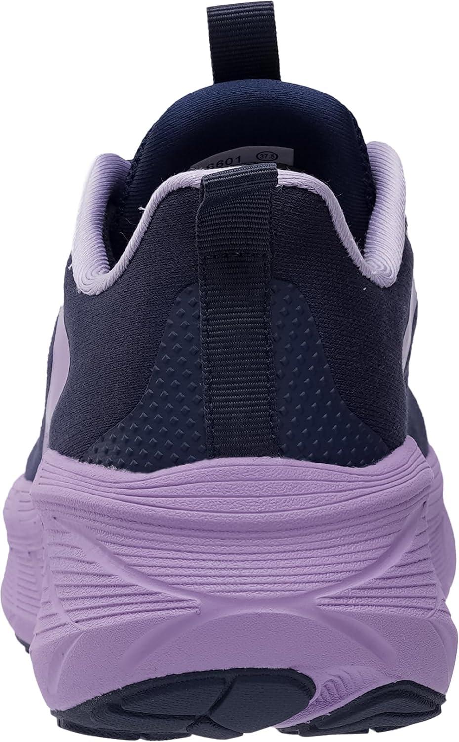 image:imageJoomra Womens Wide Toe Box Walking Shoes Thick Cushioned Sole Running Sneakers 177 in Stack HeightBlue Purple