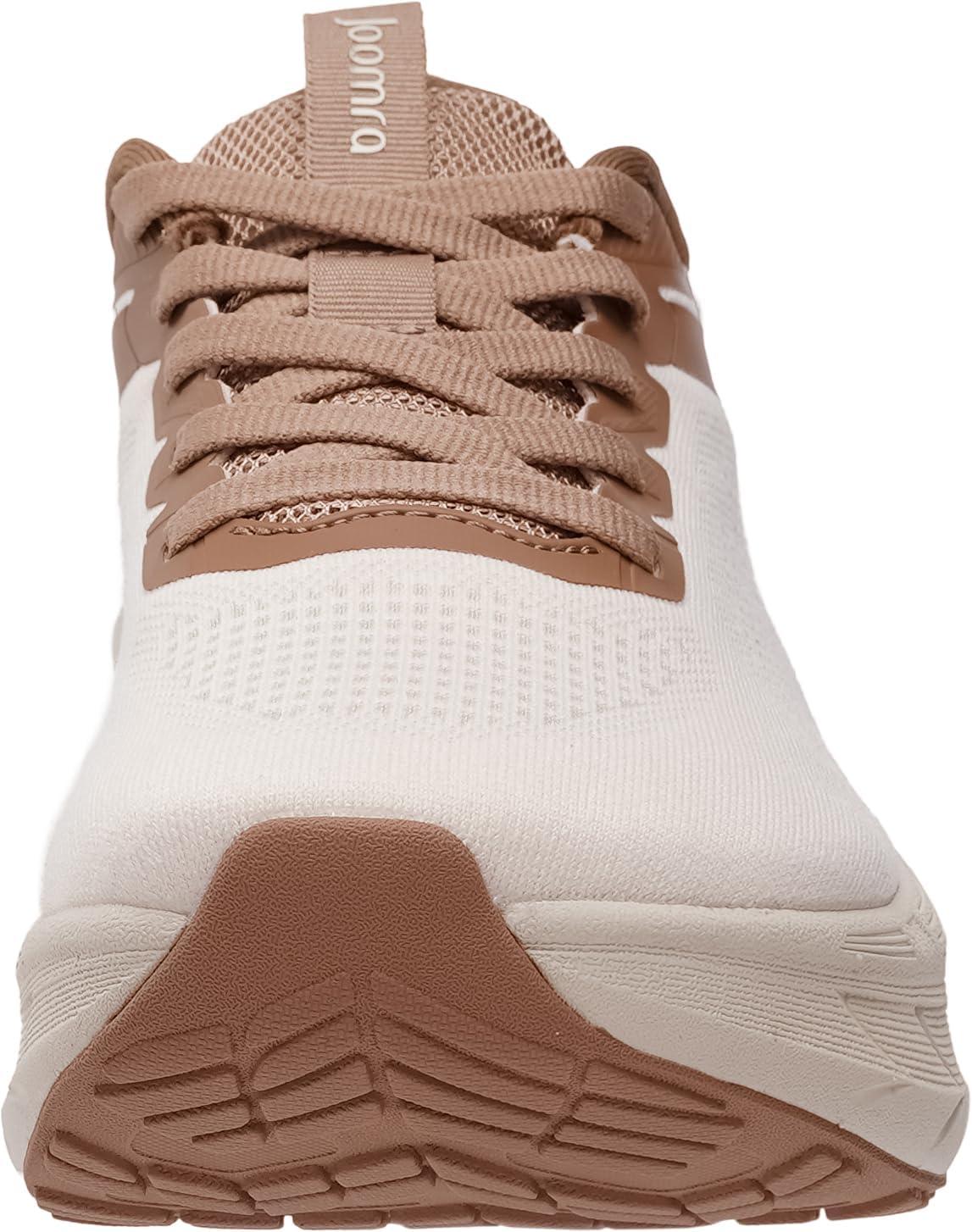 image:imageJoomra Womens Wide Toe Box Walking Shoes Thick Cushioned Sole Running Sneakers 177 in Stack HeightKhaki