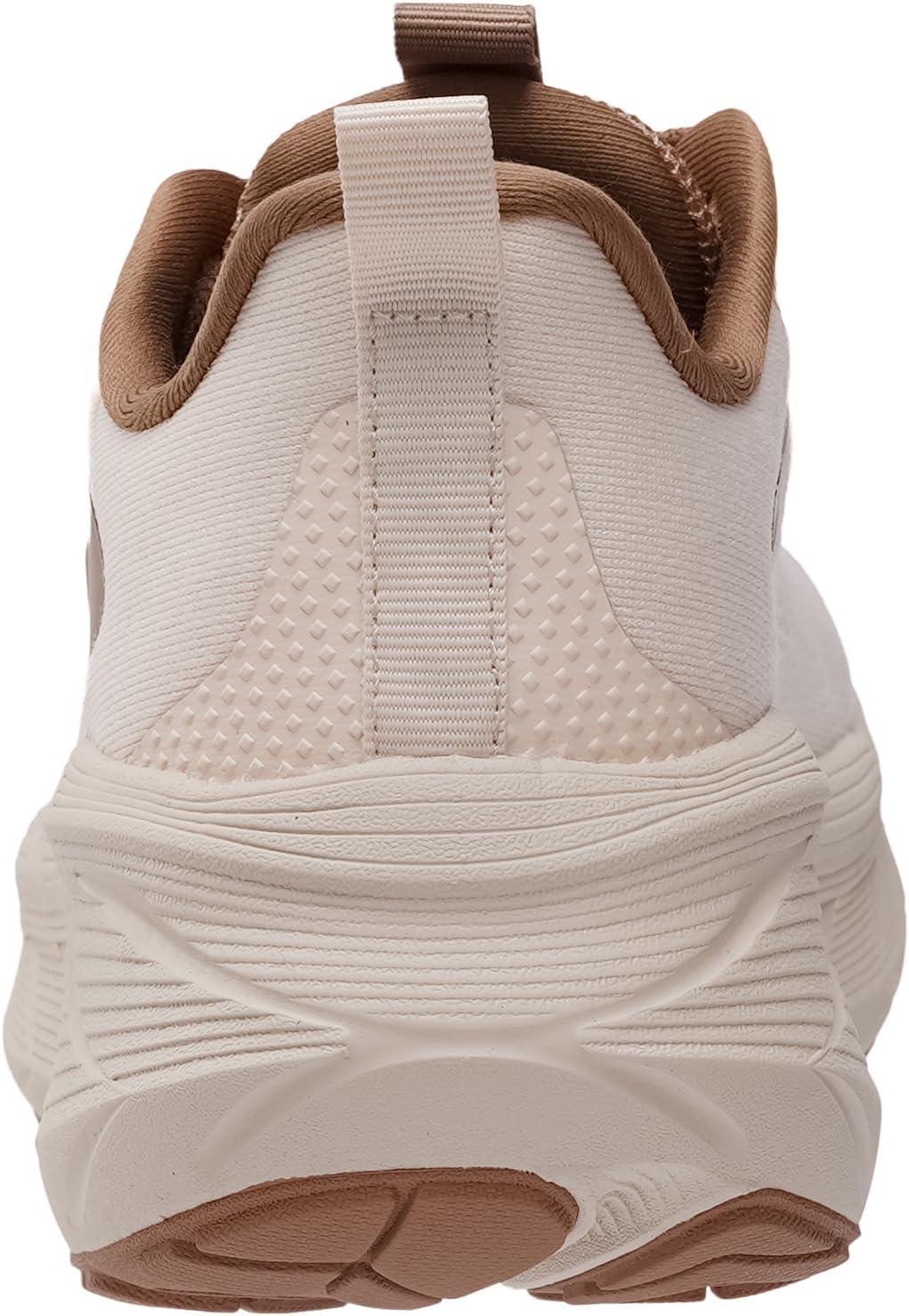 image:imageJoomra Womens Wide Toe Box Walking Shoes Thick Cushioned Sole Running Sneakers 177 in Stack HeightKhaki