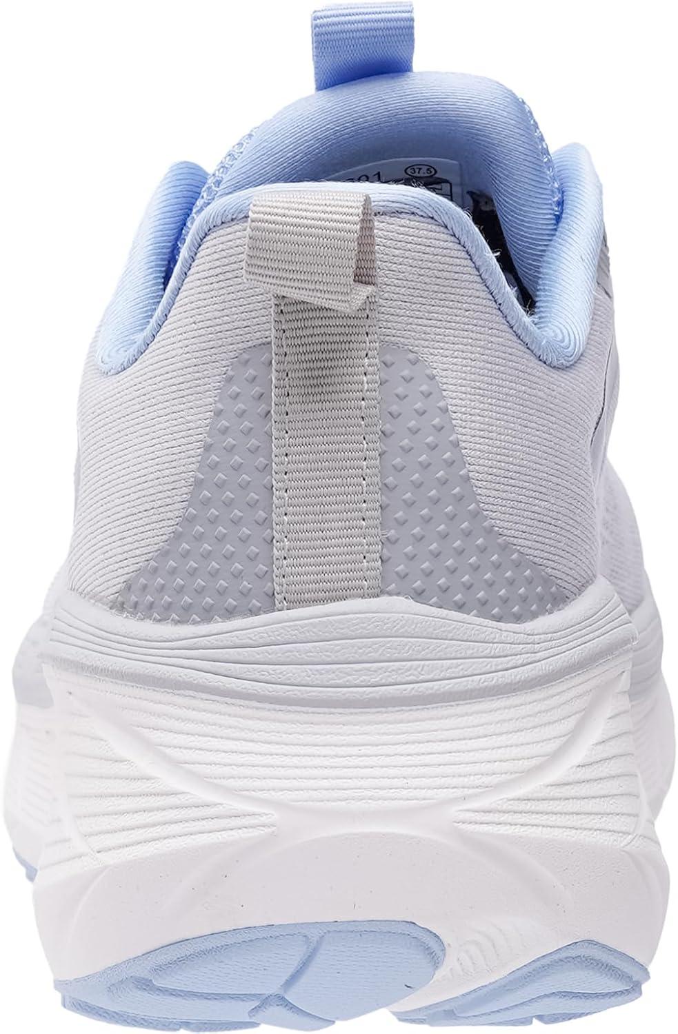 image:imageJoomra Womens Wide Toe Box Walking Shoes Thick Cushioned Sole Running Sneakers 177 in Stack HeightLight Grey